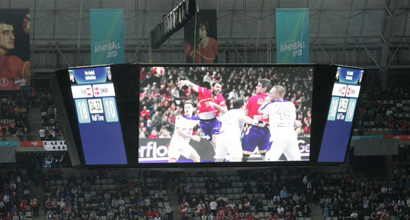 Marcador LED deportivo